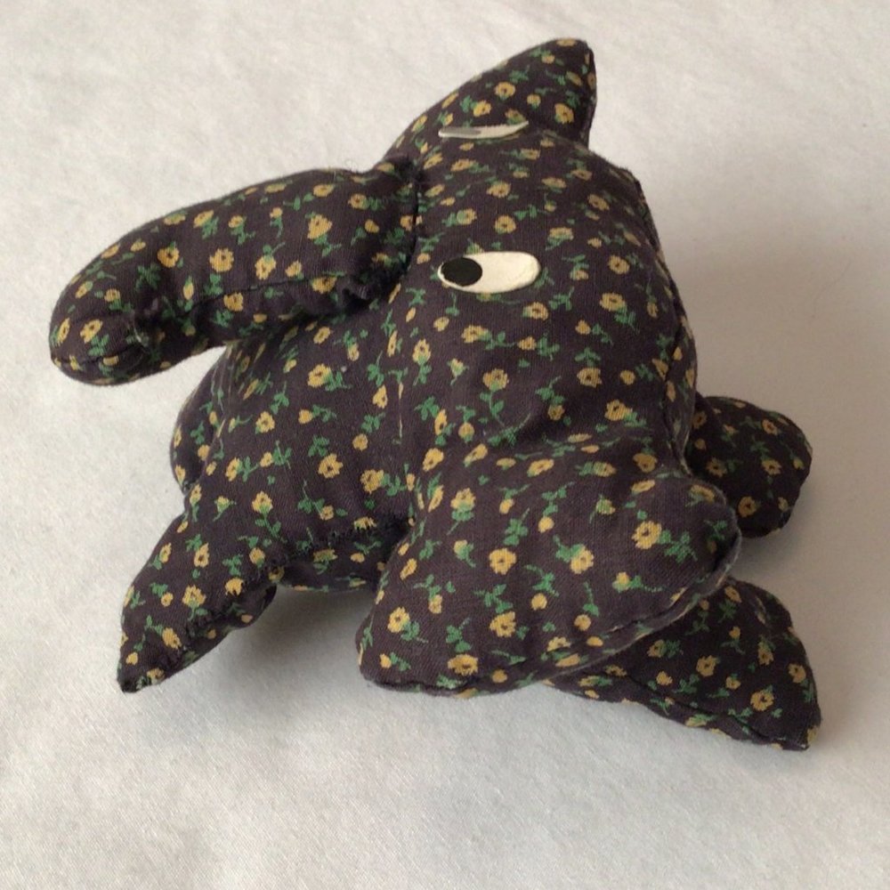 Stuffed elephant and stuffed baby bear. Home made from pattern/kit - Picture 5 of 9